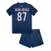 Maillot de foot Paris Saint-Germain Joao Neves #87 Domicile vêtements enfant 2024-25 Manches Courtes (+ pantalon court)